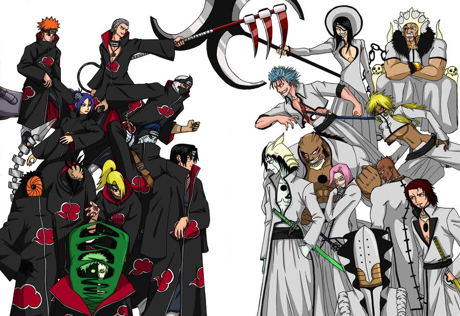 Wahyu Clan Vastolorde mission Clan Espada in Las Noches vs Akatsuki