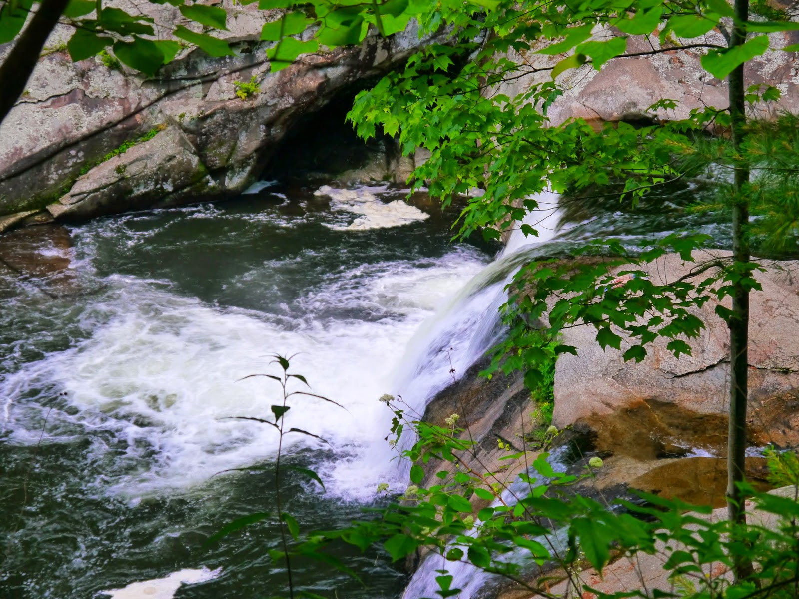 American Travel Journal Bald River Falls and Baby Falls