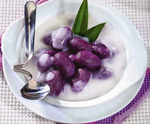 Resep Membuat Kolak Biji Salak Ubi Ungu Tepung Sagu Kenyal