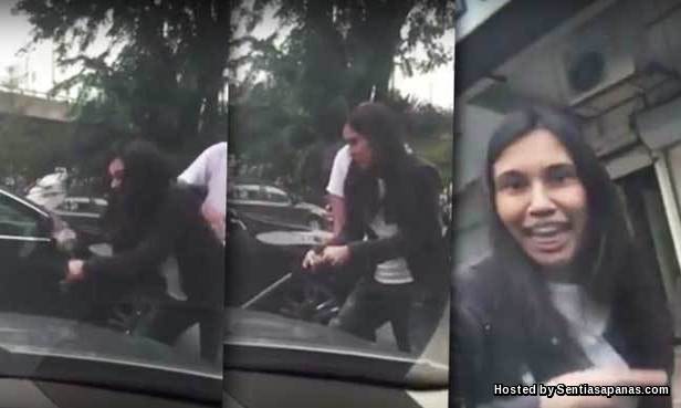 Video ‘Shasha Steering Lock’ Mengamuk Viral Shasha Steering Lock