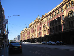 Flinders Street Railway Station in Melbourne