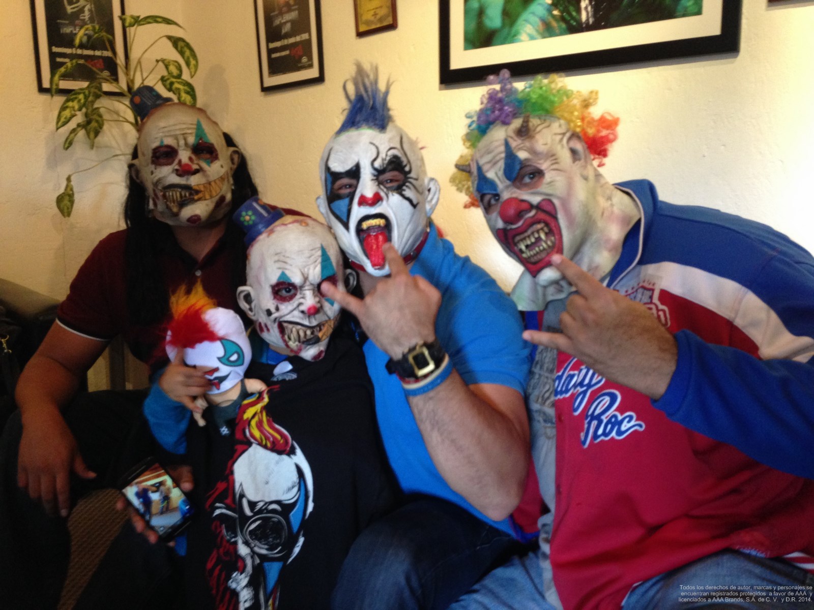 ESTRELLAS DEL RING. Los Psycho Circus cumplen el sueño de Alex‏
