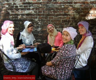 Hijab et café Style hijab café