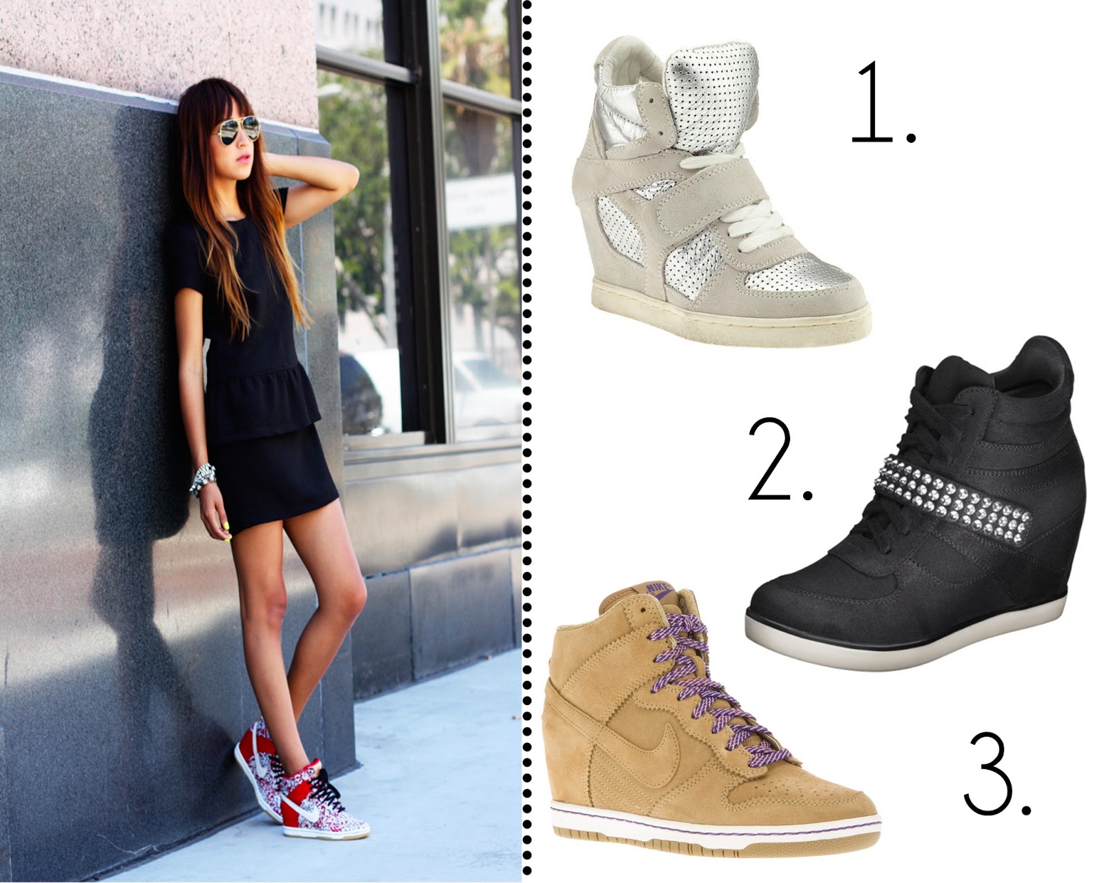 wedge sneakers near me