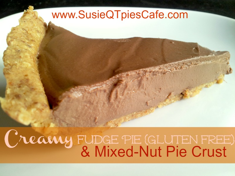 Gluten Free Creamy Fudge Pie