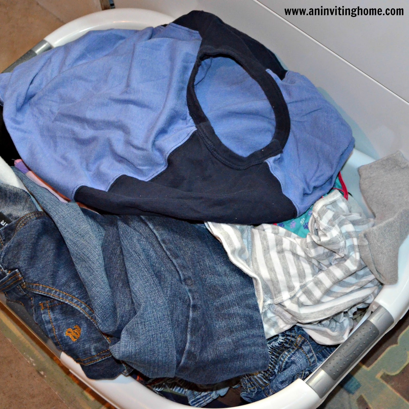 An Inviting Home Laundry For A Family Of Seven In Less Than One Hour