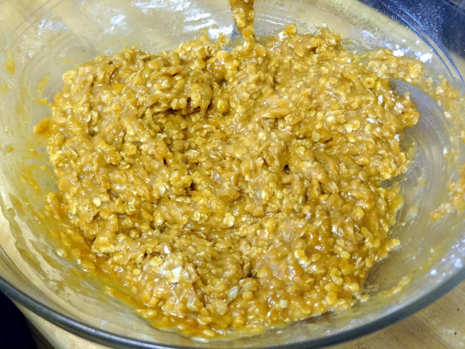 Miss Mochi's Adventures Pumpkin Granola Cookies