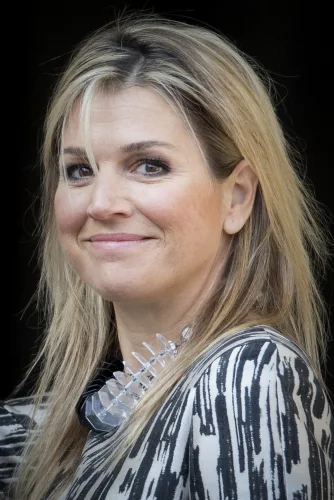 Queen Maxima of The Netherlands attends the lunch at Palace Noordeinde on April 10, 2015 in The Hague, The Netherlands