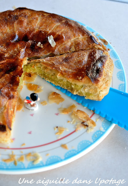 Galette des Rois, fausse frangipane saveur pistache sans beurre