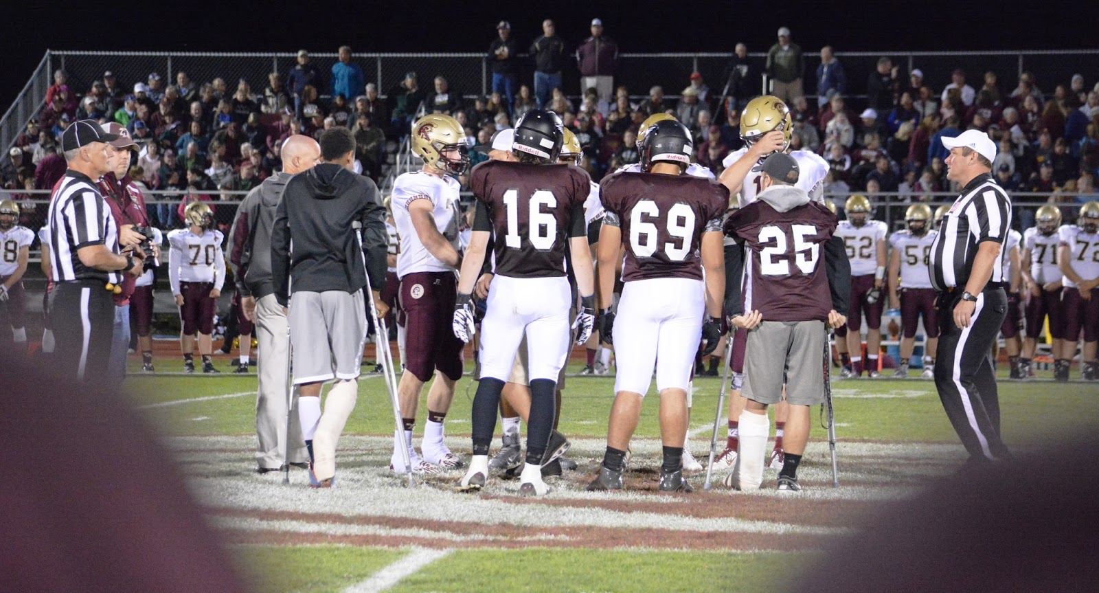 The Windham Eagle Sports Showdown from last year's top two football