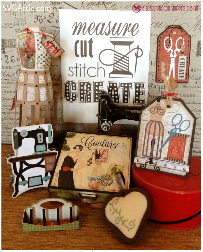 SVG Attic Blog 3D Dressmaker's Mannequin