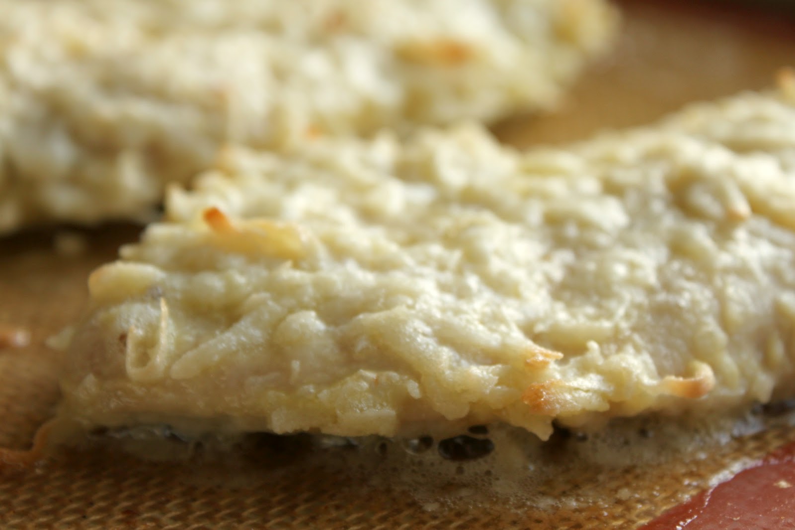 A Feast for the Eyes Baked Coconut Chicken with Apricot Dipping Sauce