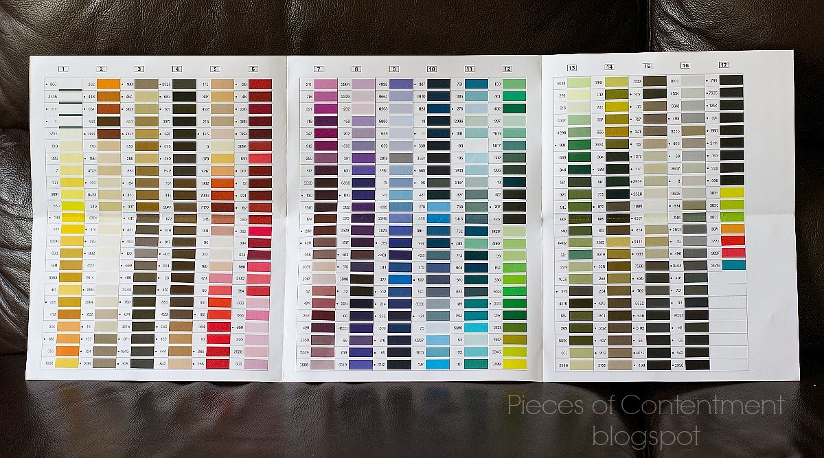 Gutermann Colour Chart