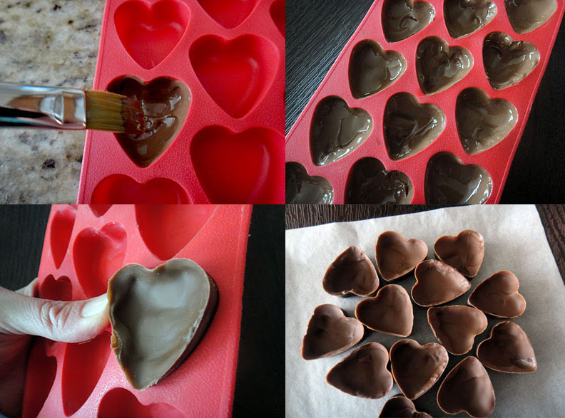Worth Pinning Chocolate Heart Pudding Cups