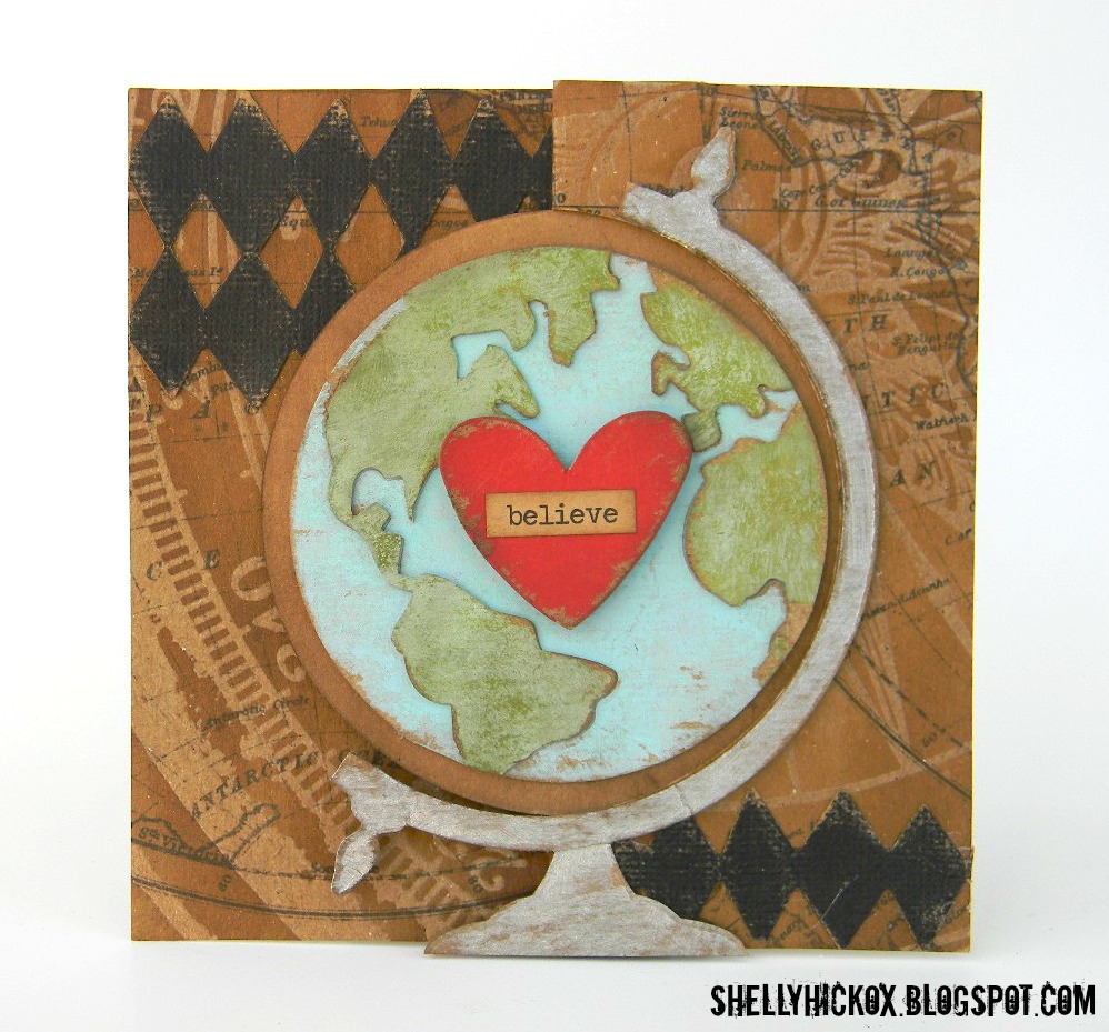 Sizzix Die Cutting Inspiration and Tips Die Cutting Paper Turn the World Around