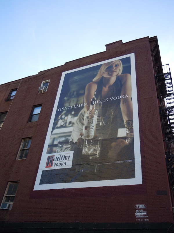 Ketel One Gentlemen this is vodka billboard