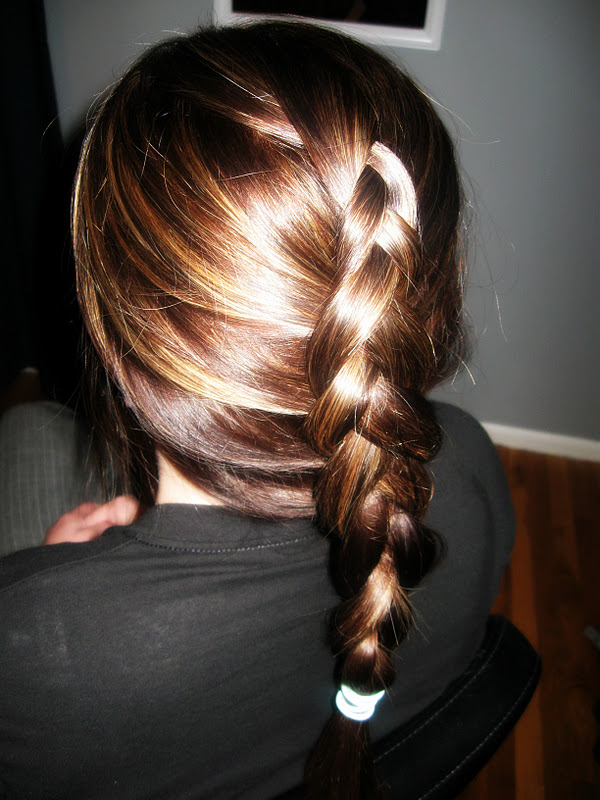 Bold Fringe Give them what they want! {pop out french braid}