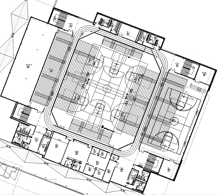 Lake Central High School Room Concepts Gymnasium