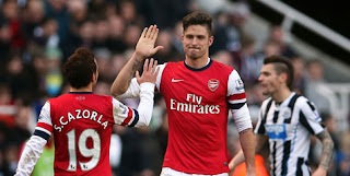 Review: Newcastle United vs Arsenal, Giroud Benamkan Tuan Rumah Review: Newcastle United vs Arsenal, Giroud Benamkan Tuan Rumah