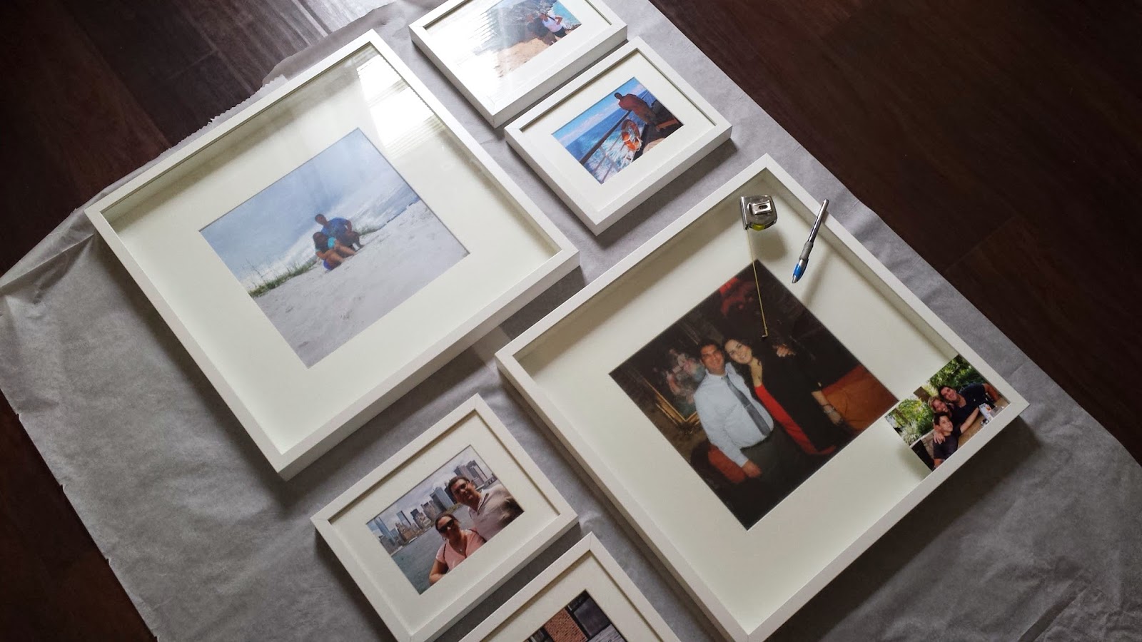 Nadia's DIY Projects Easy and Accurate Way to Hang Up Frames