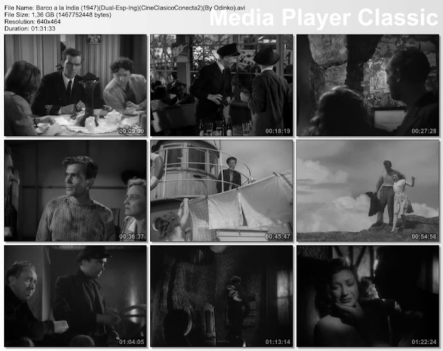 Barco a la India Cine Clasico, Peliculas