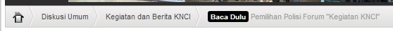 Cara Memasang Apple Style Breadcrumb Navigation MyBB Cara Memasang Apple Style Breadcrumb Navigation MyBB