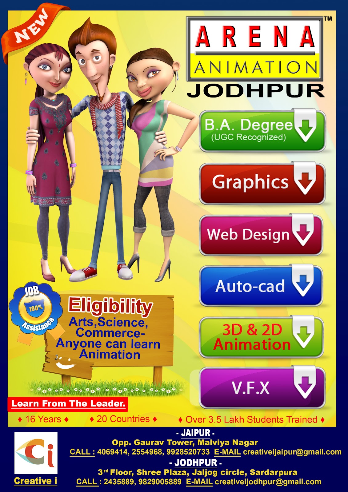 Arena Animation Jodhpur