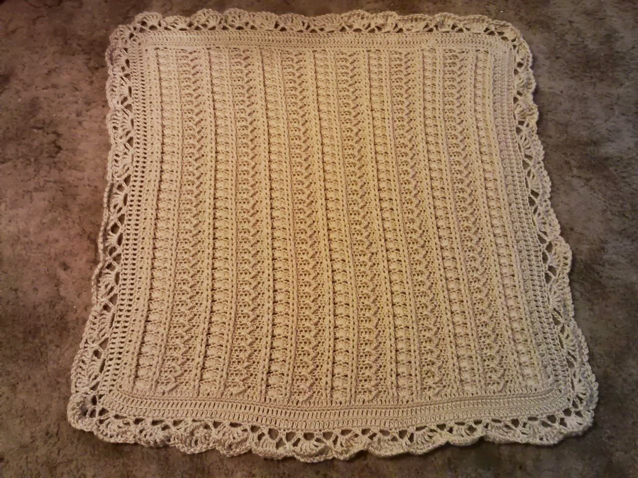 Family, Books and Crochet...Oh My! Mayflower Baby Blanket