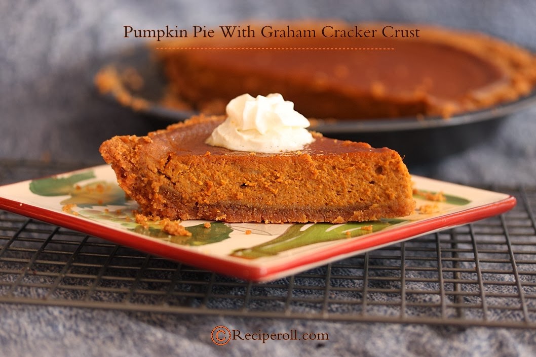 Easy Pumpkin Pie With Graham cracker Crust Graham Crust Pumpkin Pie