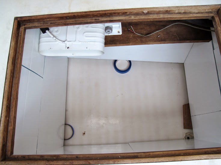 Not Quite Seasoned, but Very Well Salted Adding Insulation to the Fridge