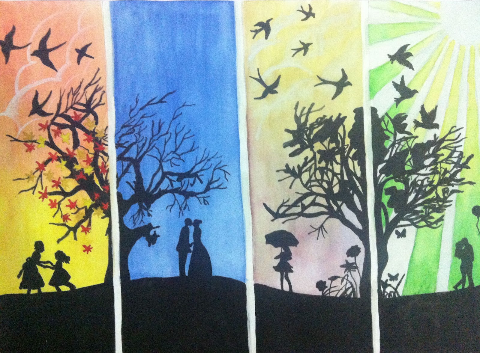 Monde créatif: Poster Colour Painting...