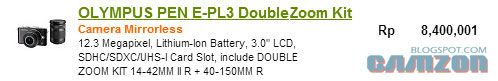Harga Olympus PEN E-PL3