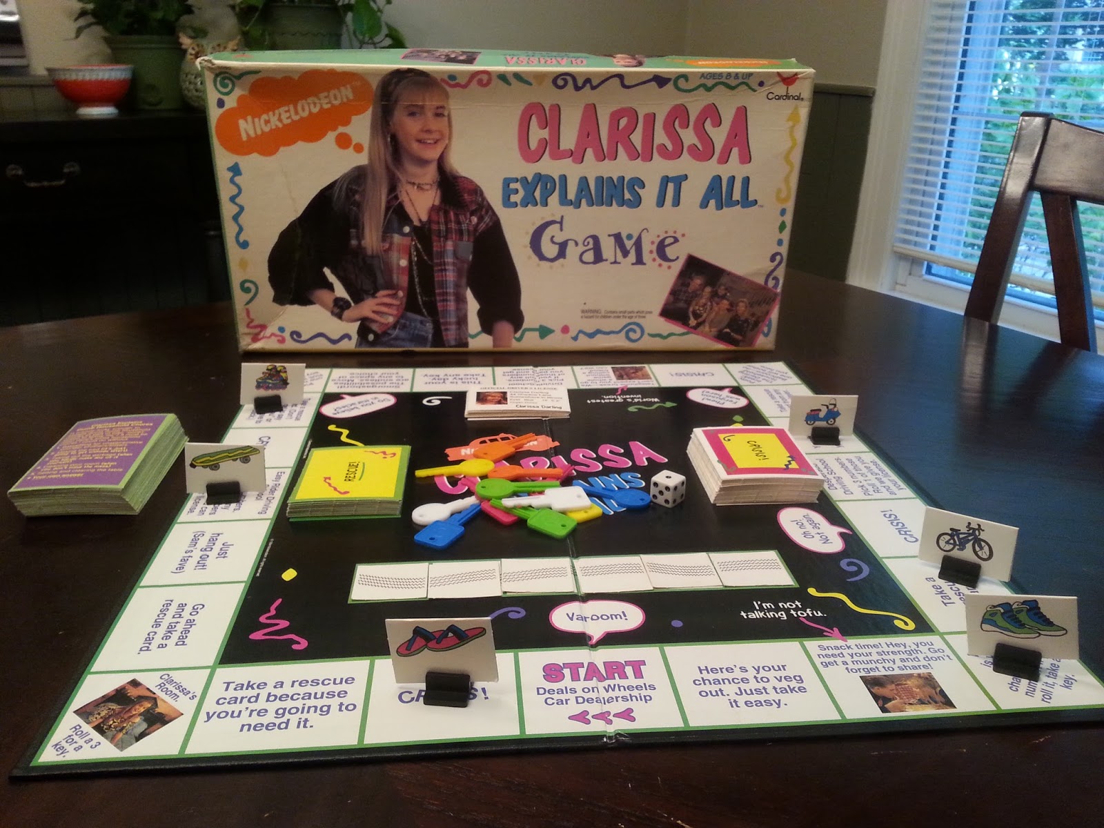 A Board Game A Day Clarissa Explains It All Game