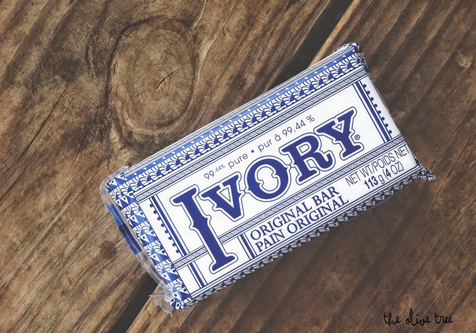 the olive tree ivory soap