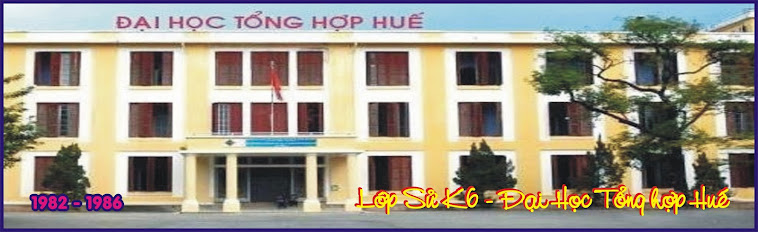 NGÔI NHÀ CHUNG CỦA TẬP THỂ LỚP SỬ K6 - ĐẠI HỌC TỔNG HỢP HUẾ