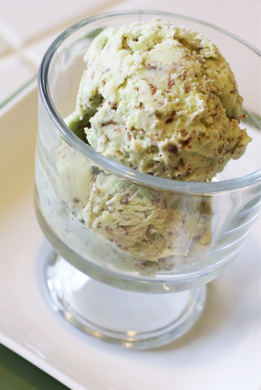 dairy free mint chocolate chip ice cream Sarah Bakes Gluten Free