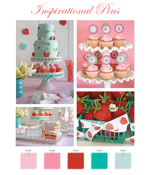 Strawberry Party by Torie Jayne Strawberry Party by Torie Jayne