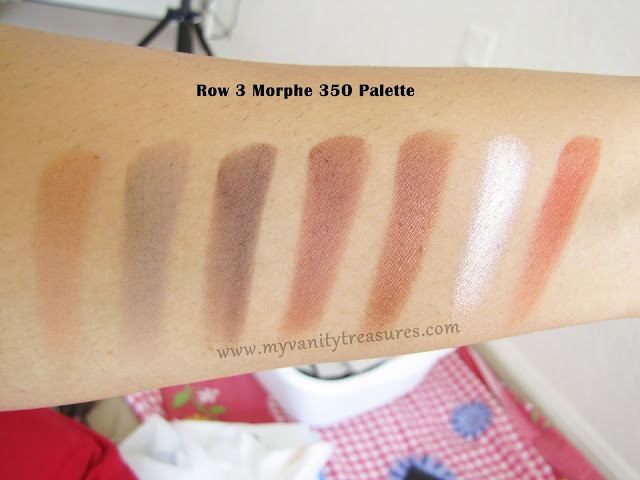 Morphe 35o swatches