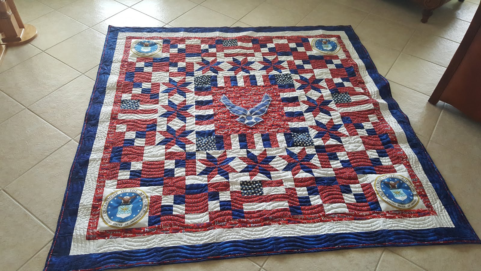 Airforce quilt