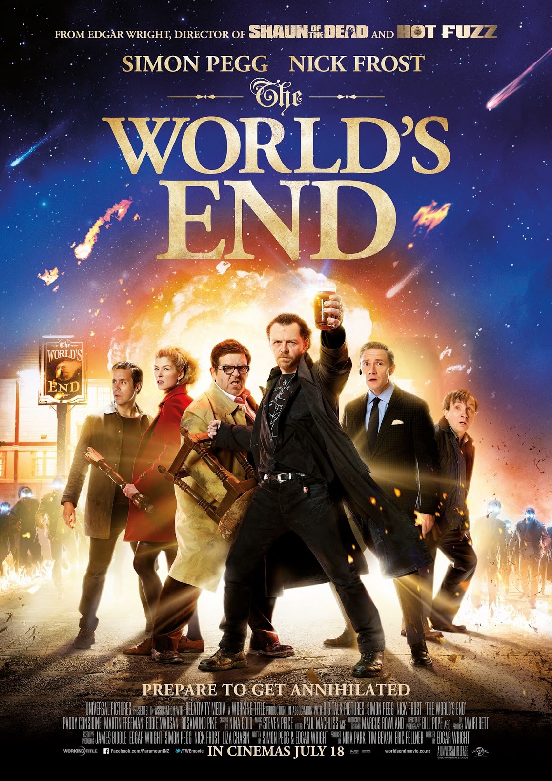 The Geeky Guide to Nearly Everything: [Movies] The World's End (2013)