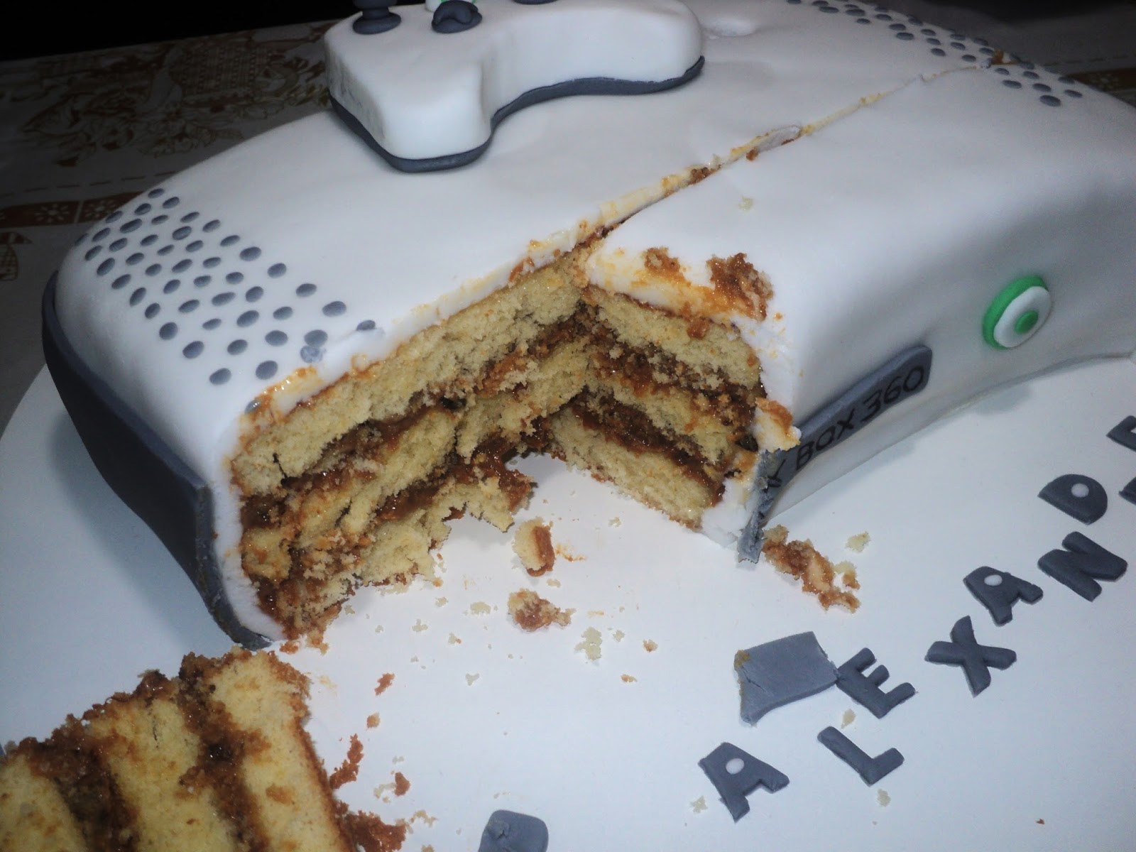 Marshmallow kit Festas Bolo Personalizado X Box Branco Coberto com