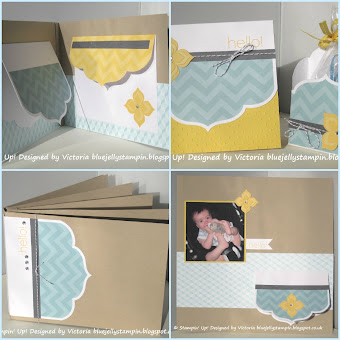 Stampin' Up! Happy Hello Mini Album Class Tutorial