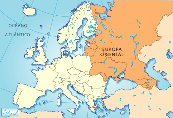 GazetAnchietana: Comparação entre os PIBs da Europa Ocidental e Oriental