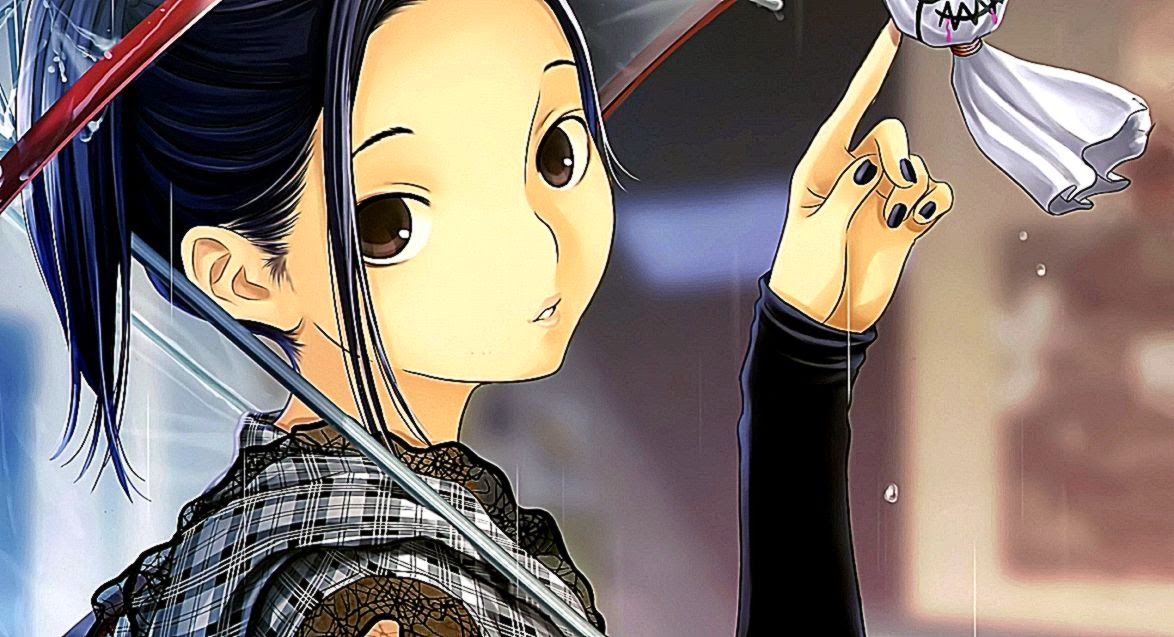 anime rain laptop girl gesture anime rain laptop girl gesture