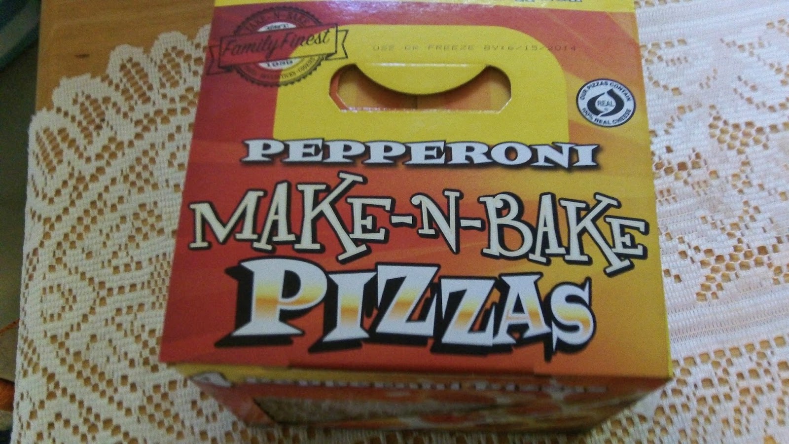 Lori's Blog reviews and more Family Finest make your own pizza! Kits