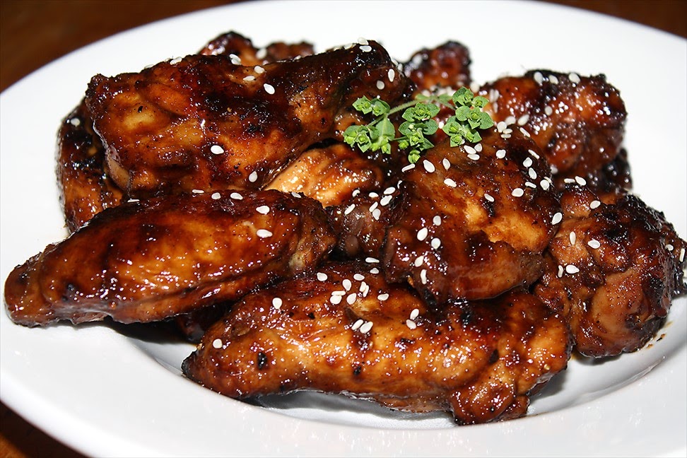 Cooking Gluten Free with Bea Grilled Sesame Ginger Chicken Wings