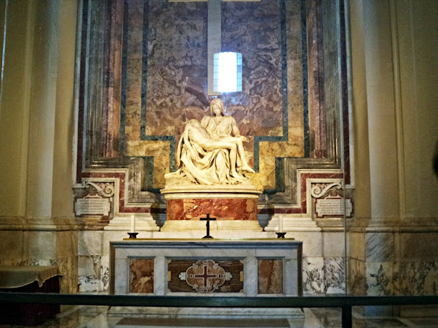 Bazylika św. Piotra - Watykan (wnętrze)