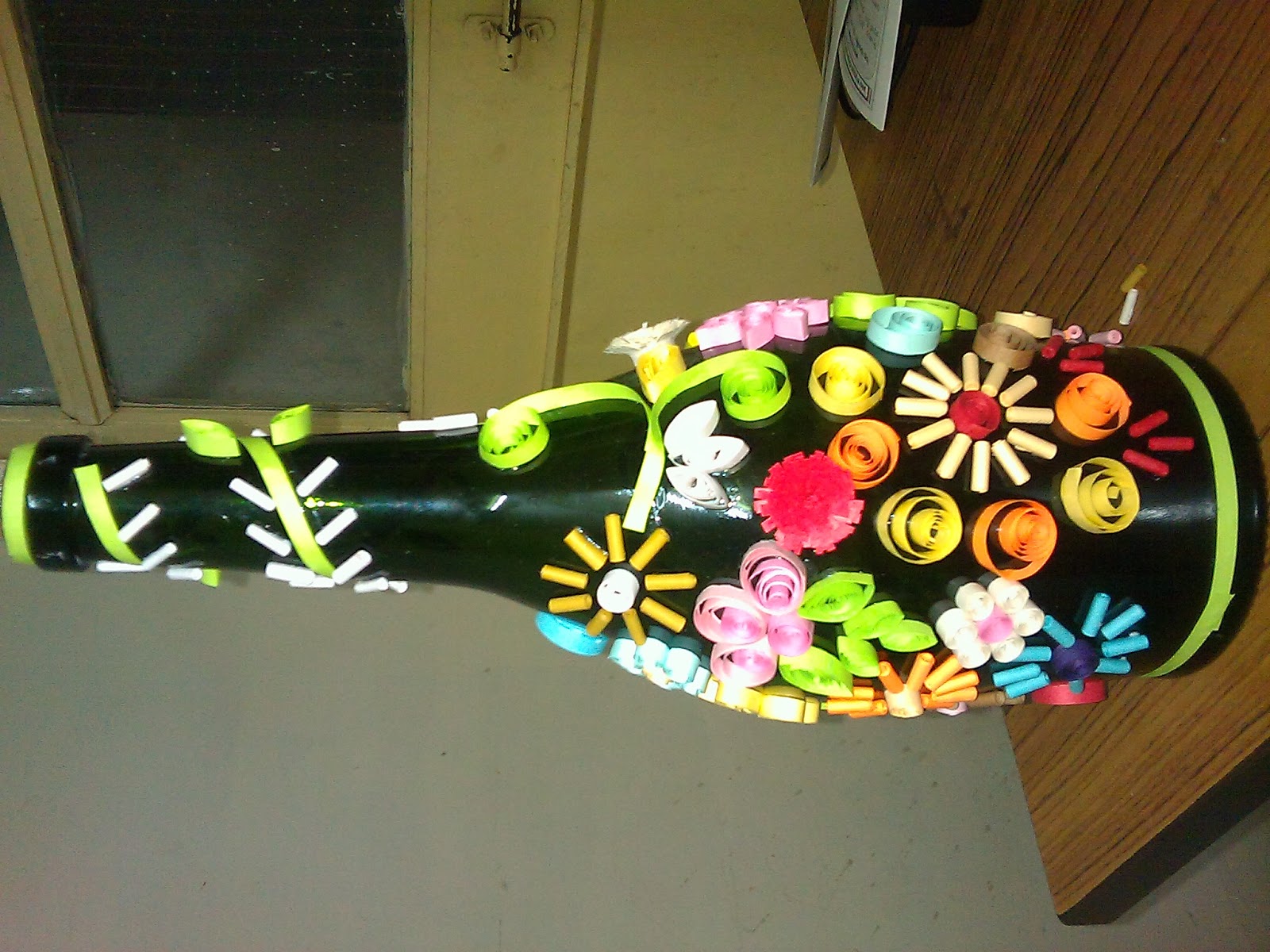 quillinginspirations Quilled flower vase