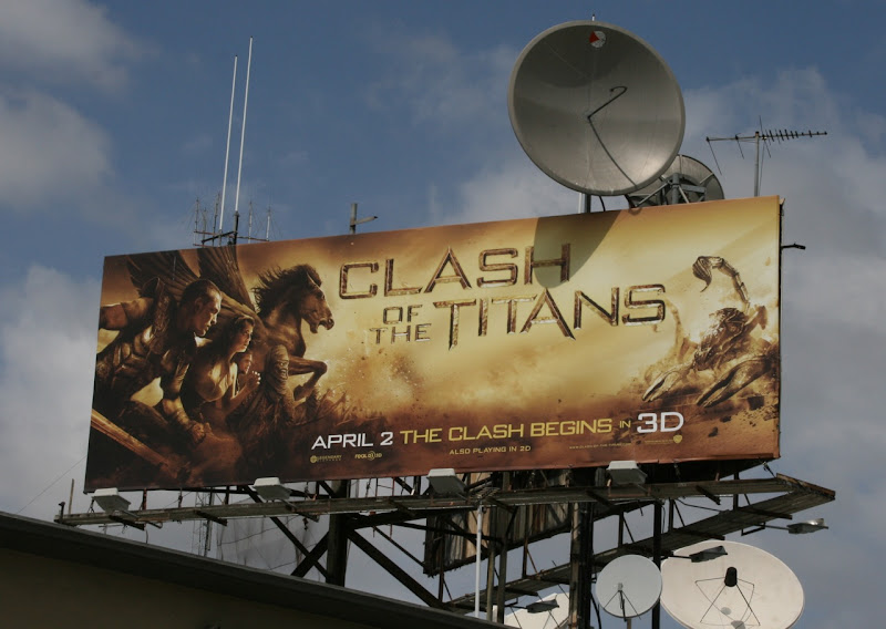 Clash of the Titans billboard