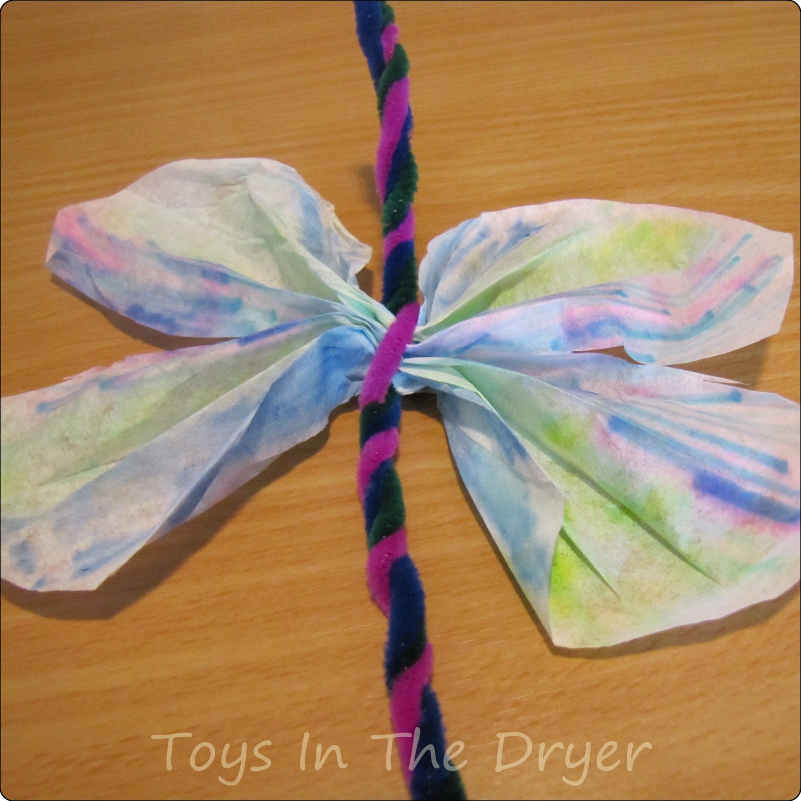 Pipe Cleaner Dragonfly
